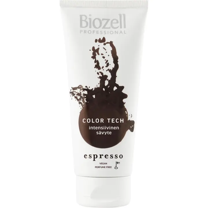 Biozell Professional Color Tech Intensiivinen sävyte värjätyille hiuksille Espresso 200ml