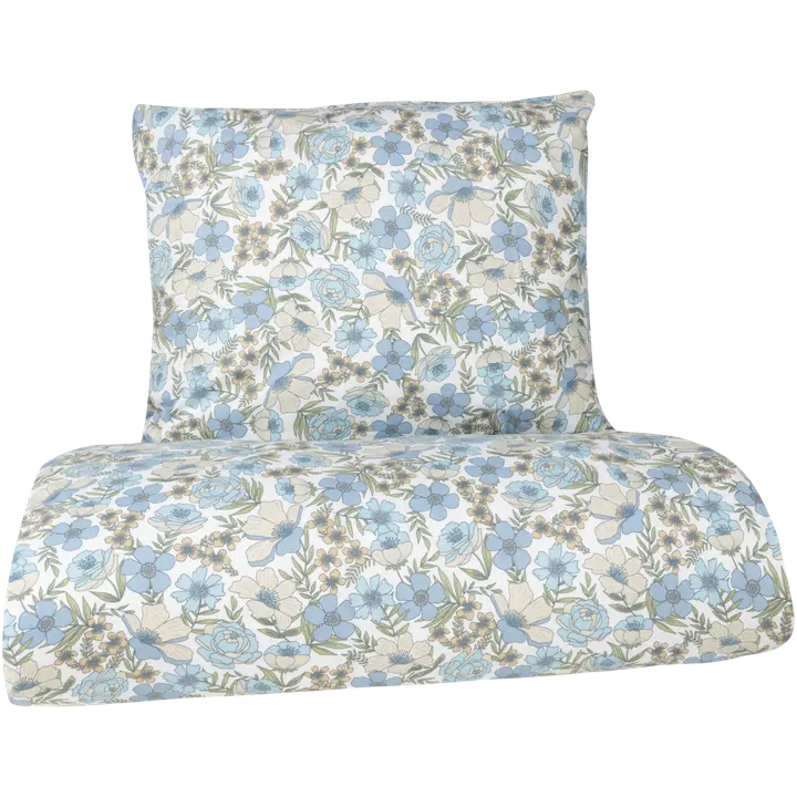 Voodipesukomplekt Amalfi 150x210+55x65 sinine