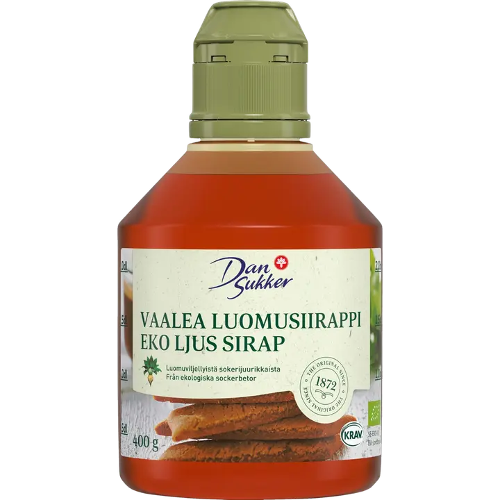 Dansukker Vaalea Luomusiirappi 400g