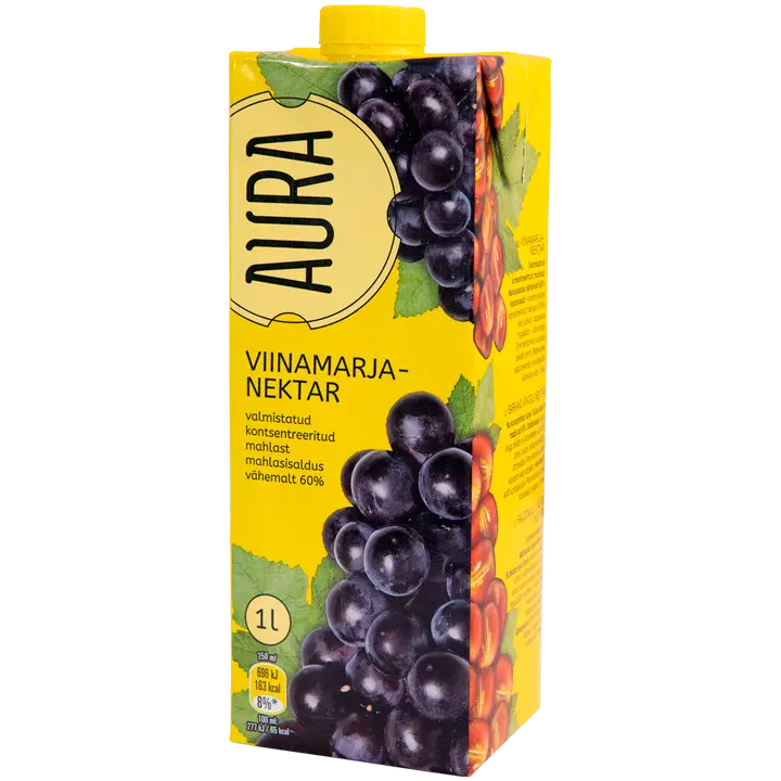 Aura viinamarjanektar 1L