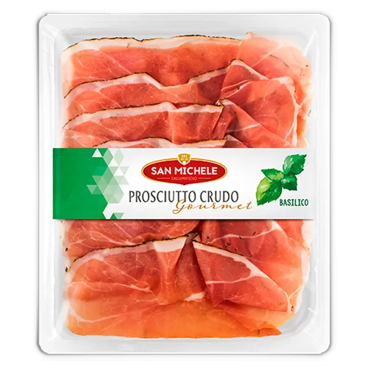 San Michele Prosciutto Crudo Basiilikuga 90 G