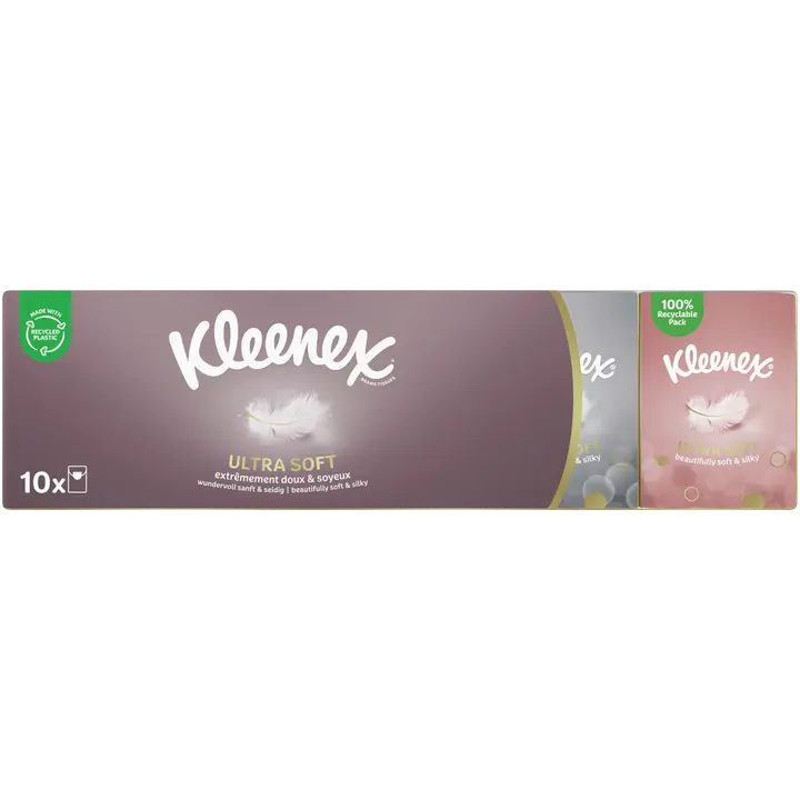 Kleenex Ultrasoft Mini salvrätid 4-kihiline 7x10tk