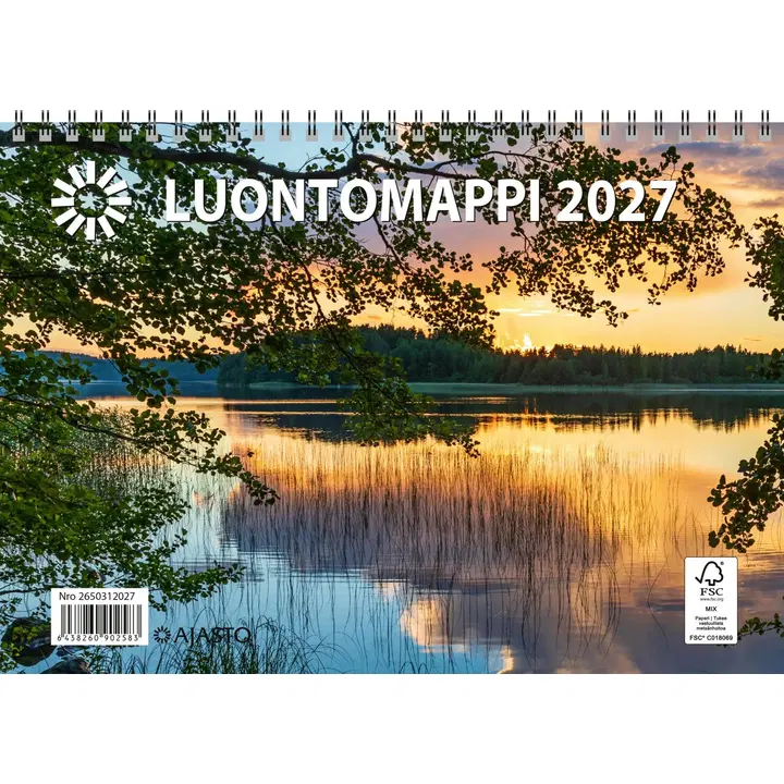 Seinäkalenteri Luontomappi