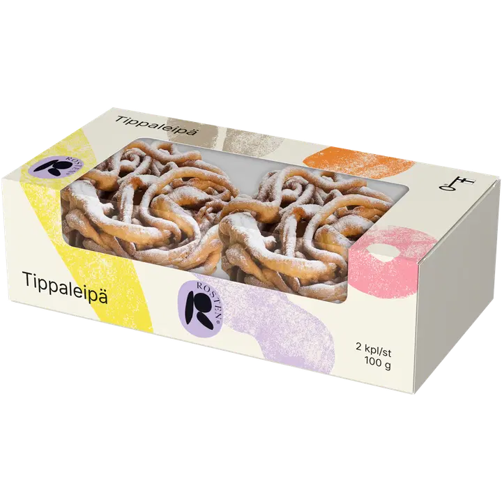 Rosten Tippaleipä 2 kpl 100g