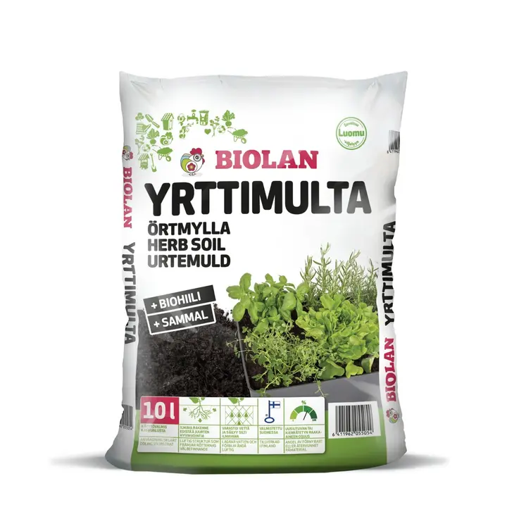 Biolan yrttimulta 10 l