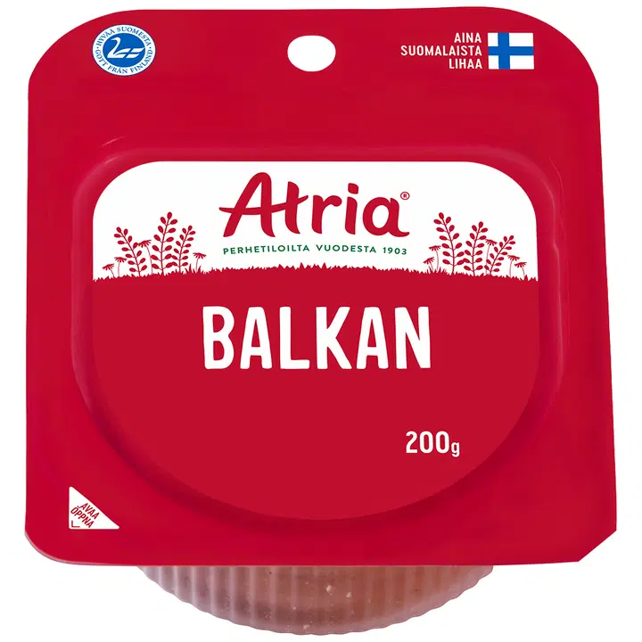 Atria Balkan Leikkelemakkara 200g