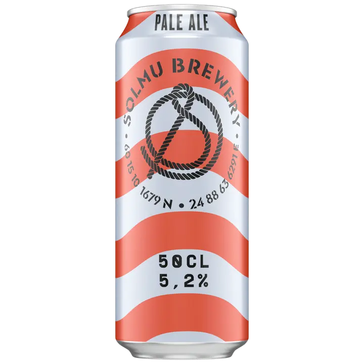 Solmu Pale Ale olut 5,2 % tölkki 0,5 L