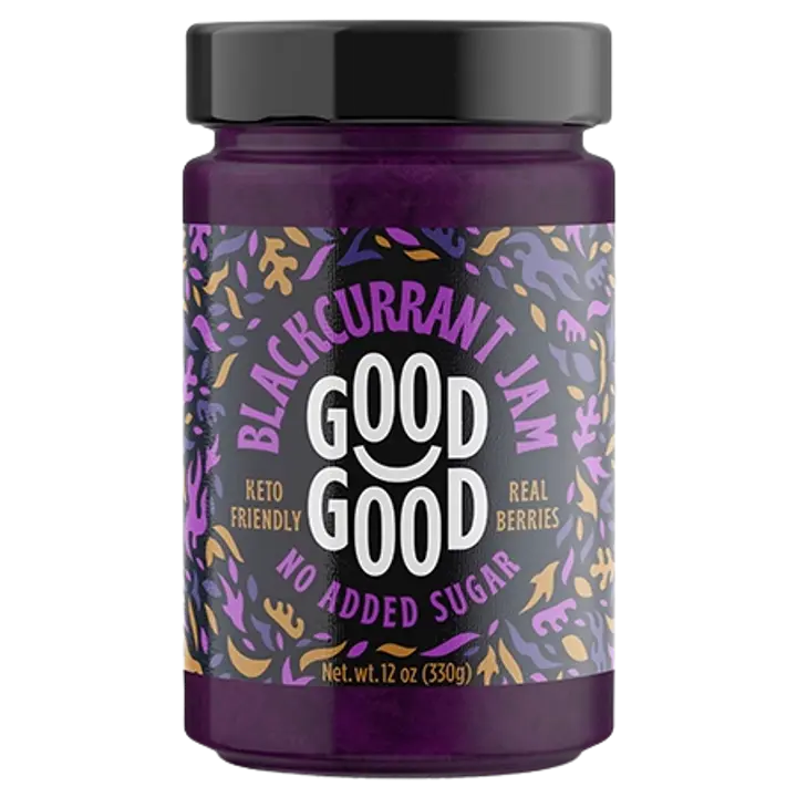 Good Good mustsõstramoos steviaga 330 g