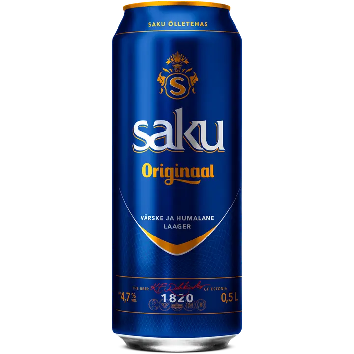 Saku Originaal õlu 4,7%vol 500ml