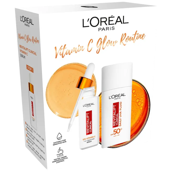 Kinkekomplekt Loreal C-vitamiin 2tk