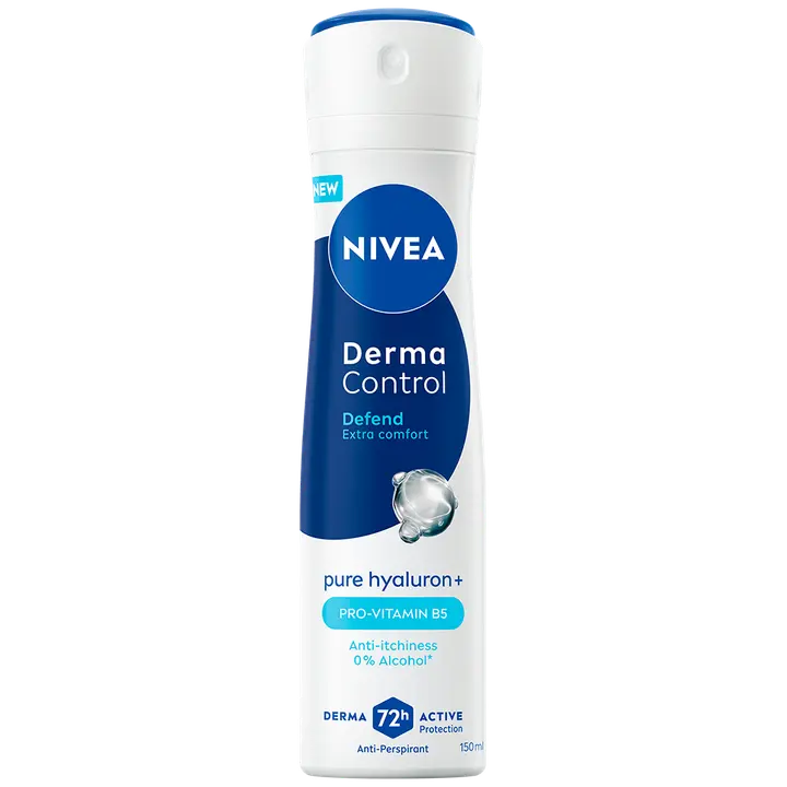 NIVEA 150ml Derma Control Defend Deo Spray -antiperspirantti