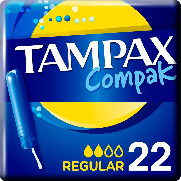 Tampax 22kpl Compak Regular tamponi
