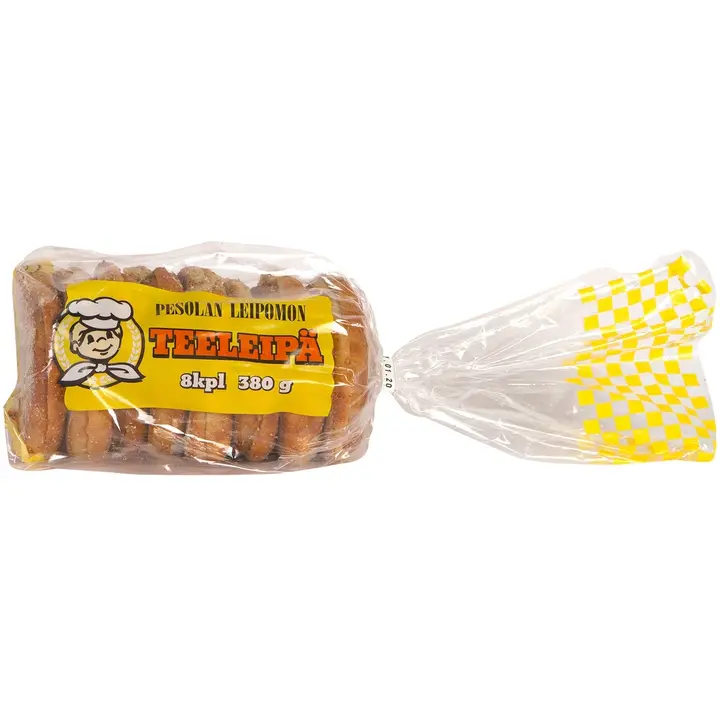 Pesolan Leipomo teeleipä 380 g