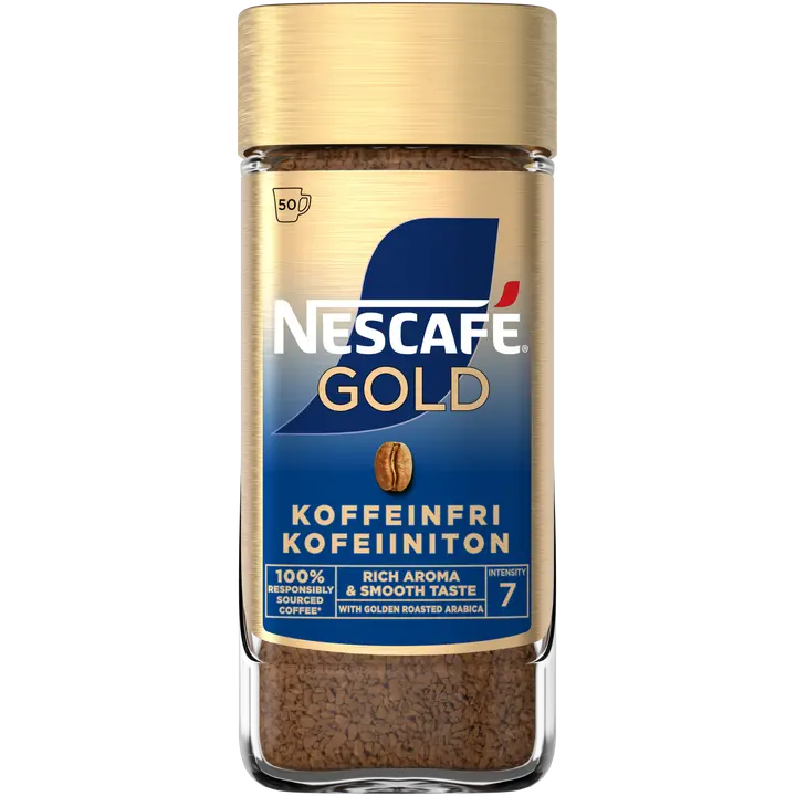 Nescafé Gold 100g kofeiiniton pikakahvi