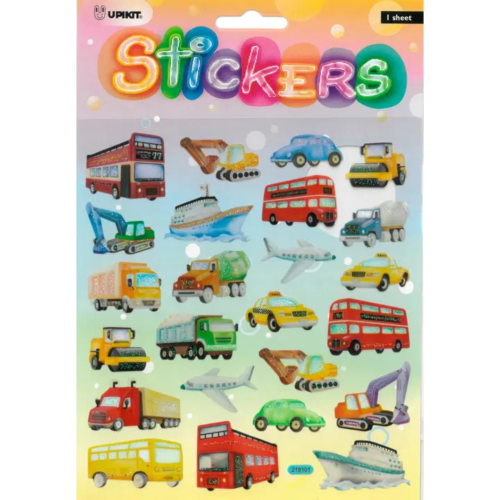 J.K. Primeco tarra-arkki ajoneuvot 1ark/pkt