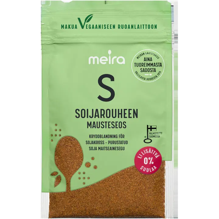 Meira Soijarouheen mausteseos ei lisättyä suolaa 35g