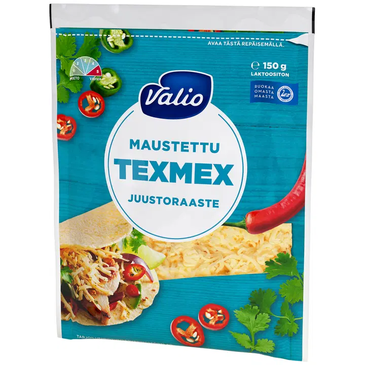 Valio TexMex juusto e150 g raaste