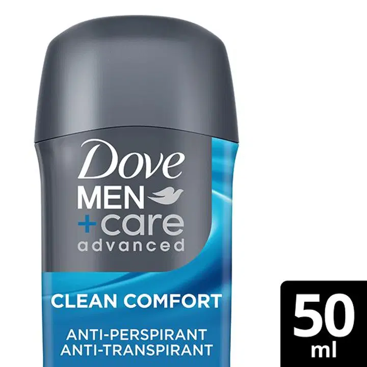 Dove Men+Care 72h Advanced Clean Comfort antiperspirantti deodorantti Stick  50 ML