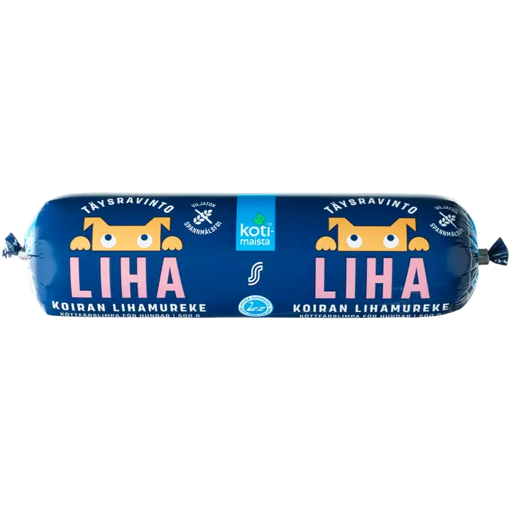 Kotimaista Koiran lihamureke täysravinto 500 g