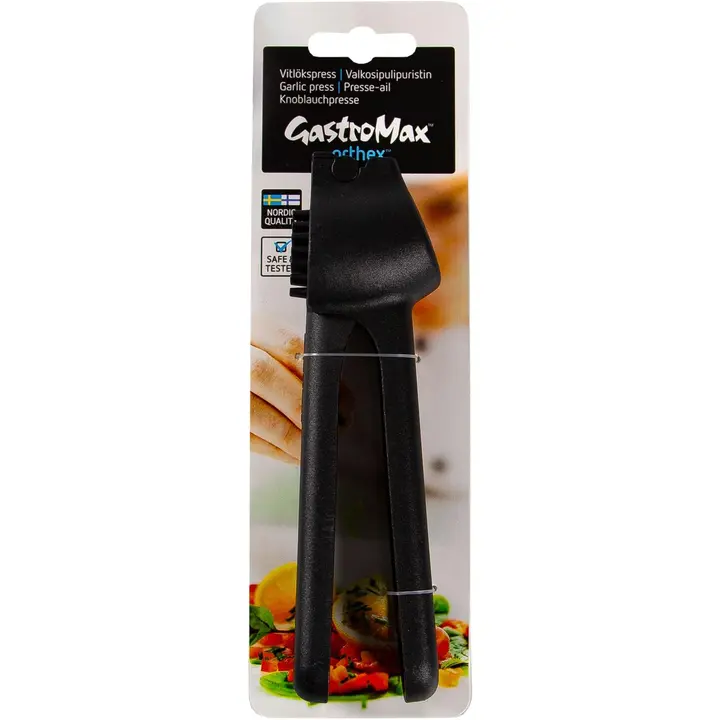 Gastromax valkosipulipuristin musta