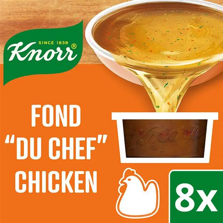 Knorr Fond „du Chef”  kanapuljongikontsentraadi portsjonid 8x28g