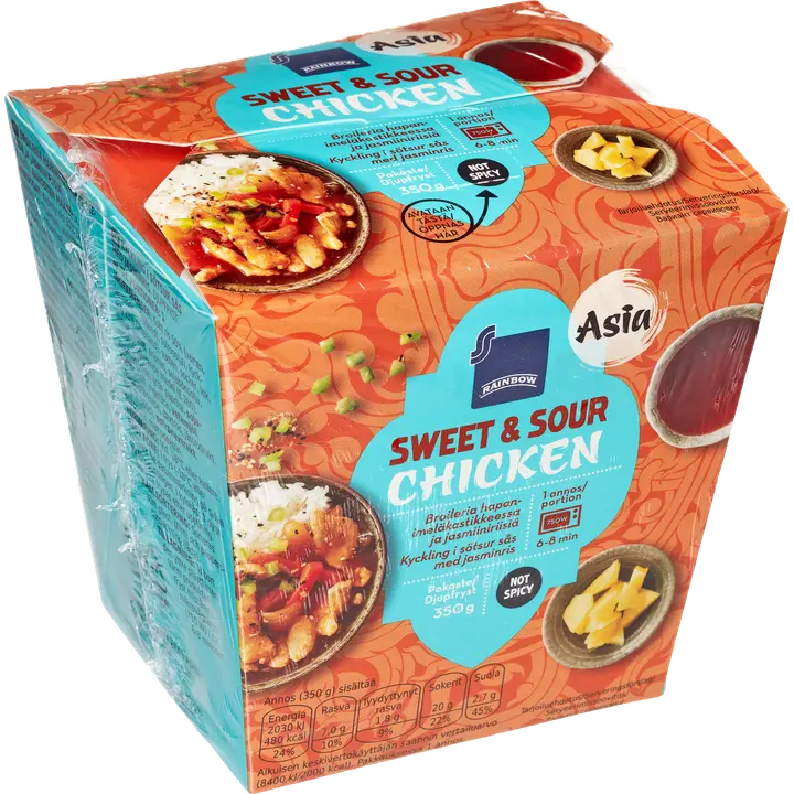Rainbow 350g Sweet & Sour Chicken mikroateria pakaste