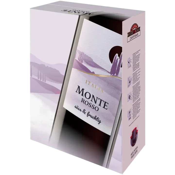 Monte Rosso Italia sweet&fruity vein 9,5%vol 3L