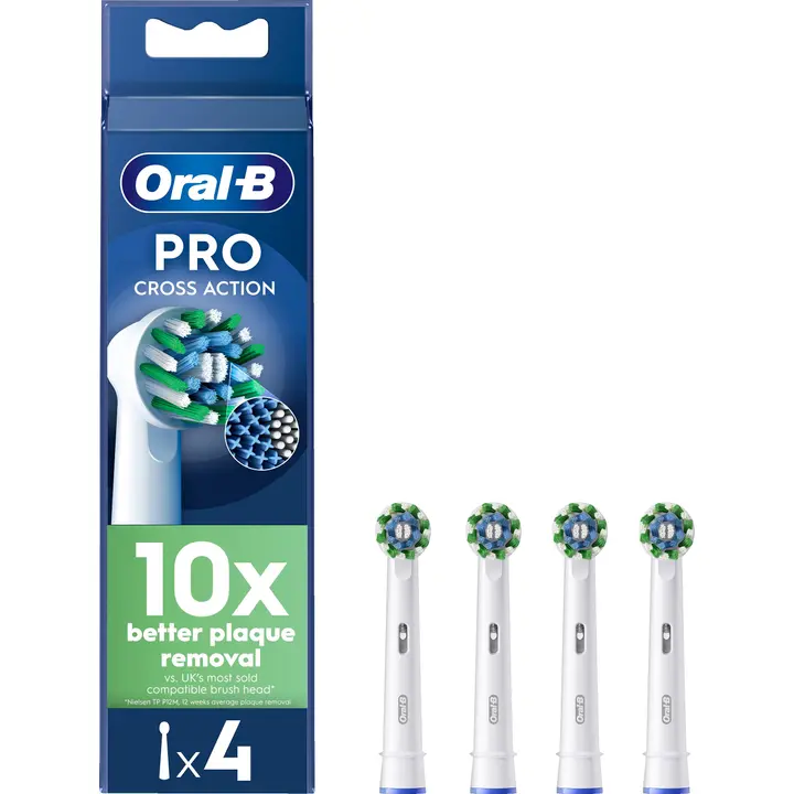 Oral-B  CrossAction 4kpl vaihtoharja