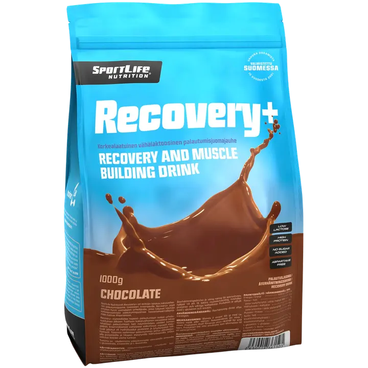 SportLife Nutrition Recovery+ 1000g suklaa palautusjuoma