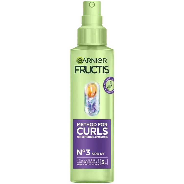 Garnier Fructis Method for Curls jätettävä suihke kihartuville hiuksille 150ml