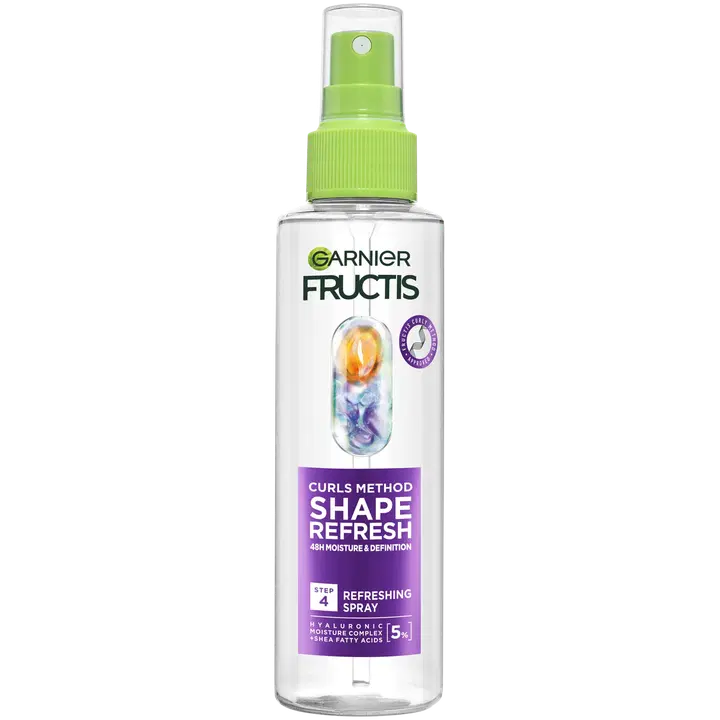 Garnier Fructis Method for Curls Hiuksiin Jätettävä Hoitosuihke kiharille hiuksille 150 ml