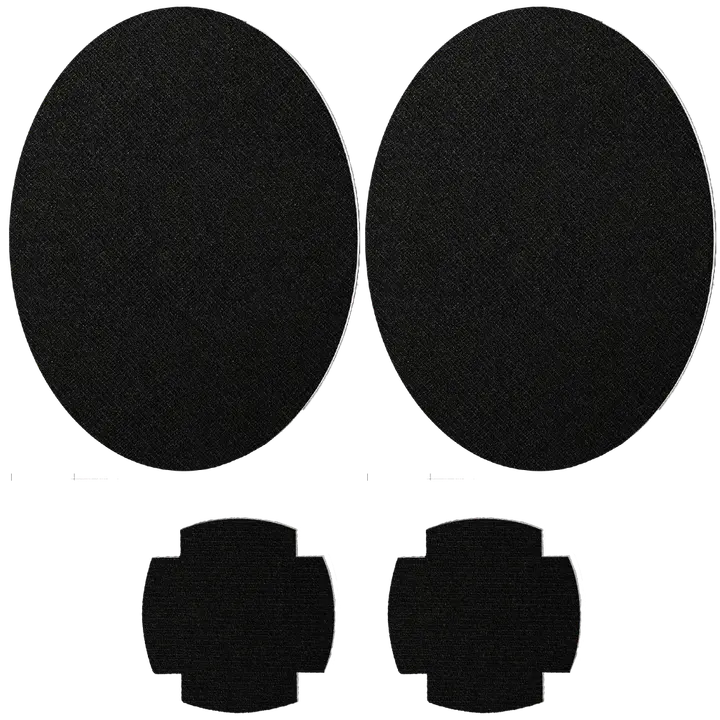 FabPatch vaatelaastari Extreme 4 kpl, hankaamalla kiinnittyvä tekstiilien korjauspaikka