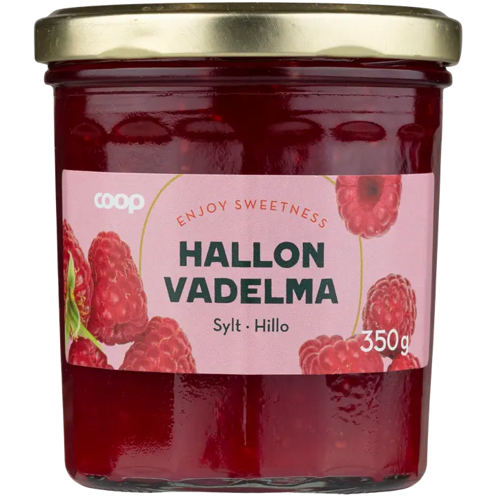 Coop vadelmahillo 350 g
