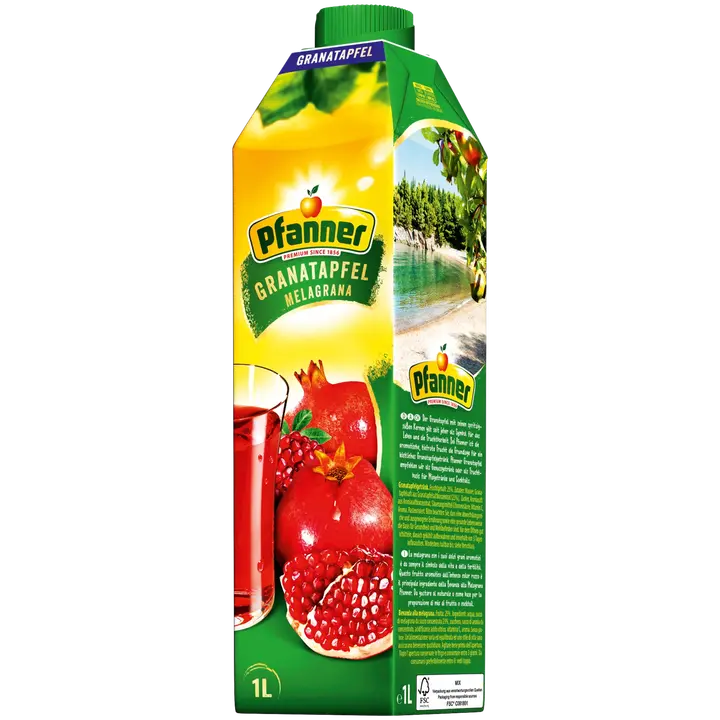 Pfanner Granaattiomena mehujuoma 1 l