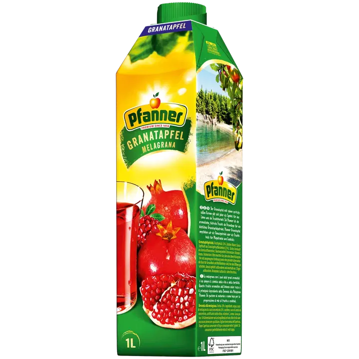 Pfanner Granaattiomena mehujuoma 1 l