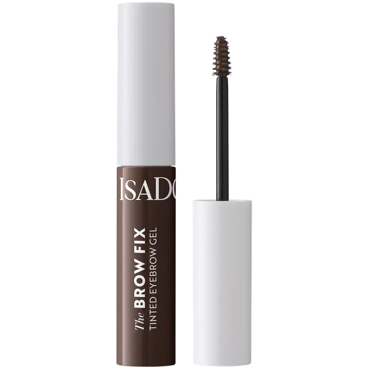 IsaDora The Brow Fix Hold & Care Gel Kulmakarvageeli 02 Dark Brown 3,5 ml