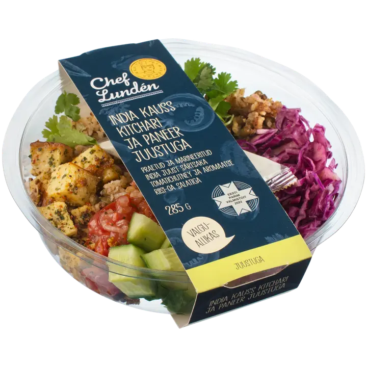 Chef Lunden India Kauss Kitchari-Paneer Juustu 285G