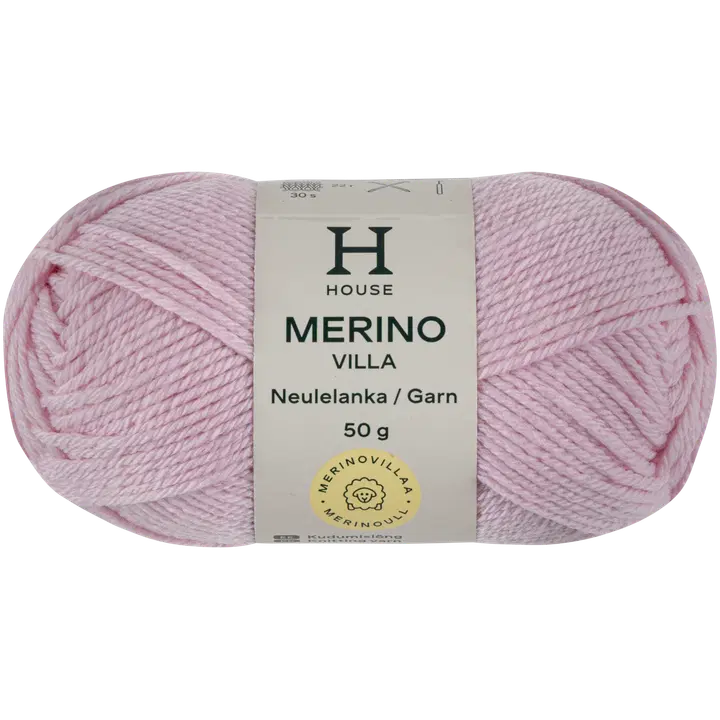 House lanka merinovilla 50g CNE-1833 light pink