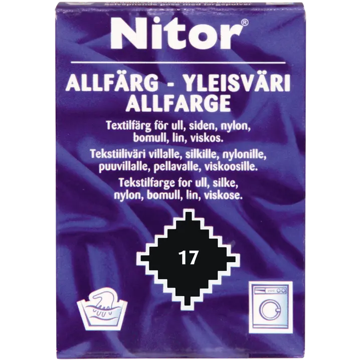Nitor Yleisväri 15g musta 17