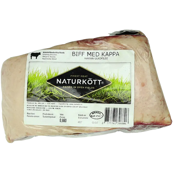 Naturkött n1kg naudan ulkofile kapalla