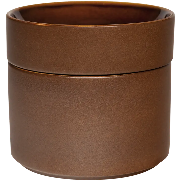 Arabia kannellinen rasia Kirnu 11x10 cm ruskea
