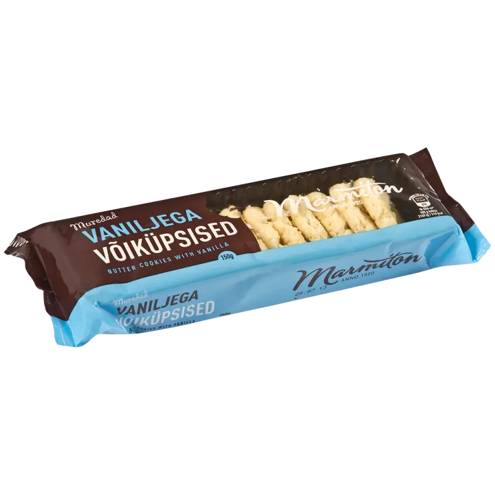 Marmiton vanillimaitselised küpsised võiga 150 g