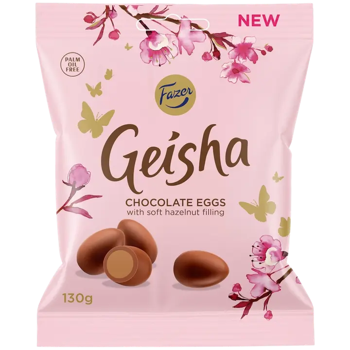 Fazer Geisha minisuklaamuna pussi 130g