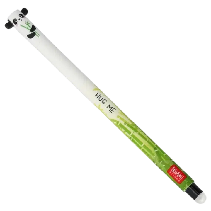 Legami kustutatav geelpliiats 0,7mm panda (must)