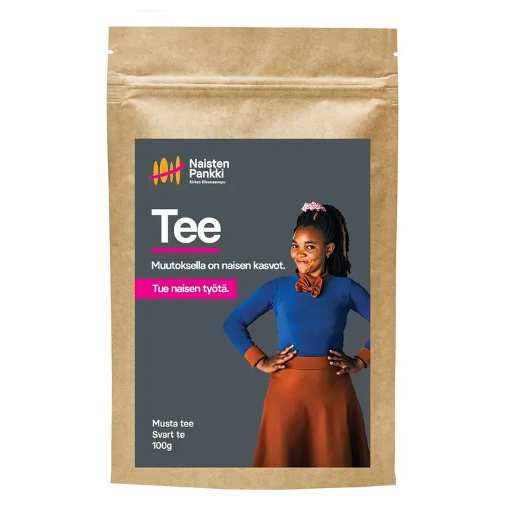 Naisten Pankki musta tee 100g