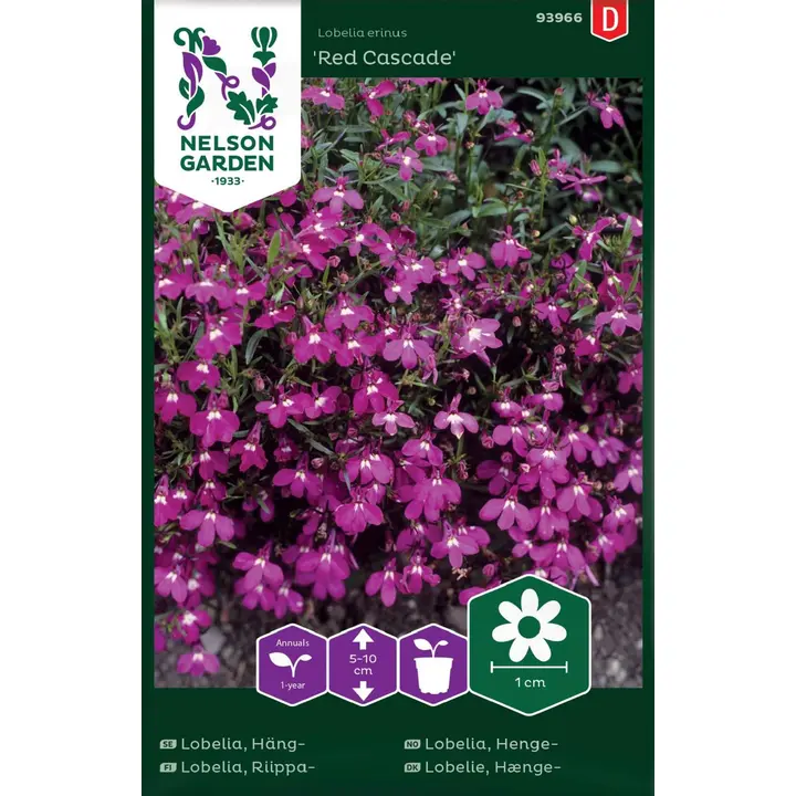 93966 lobeliia red cascade