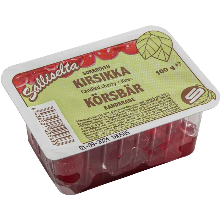 Salliselta sukaadkirsid 100g