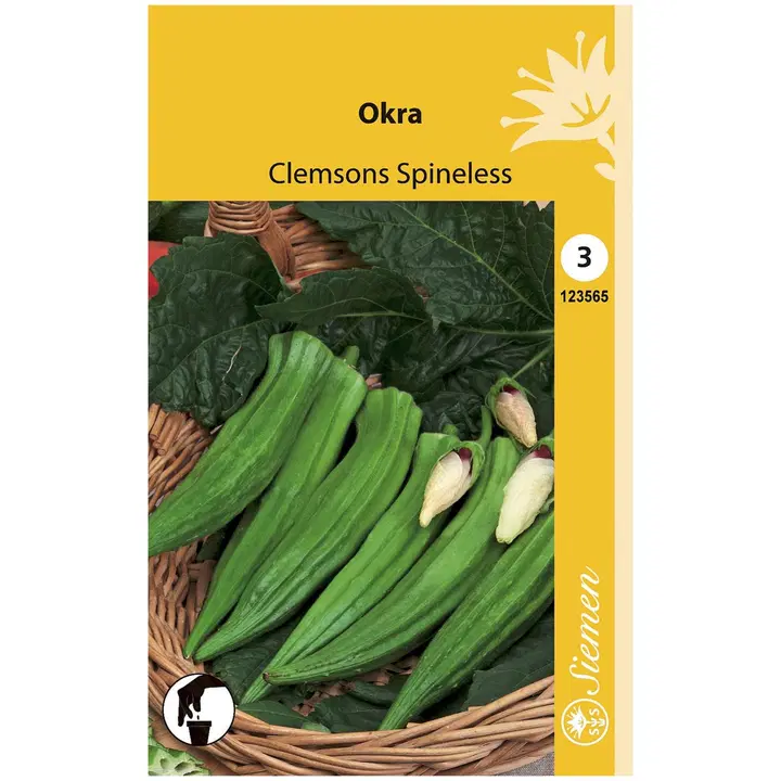 Siemen okra 'Clemsons Spineless'