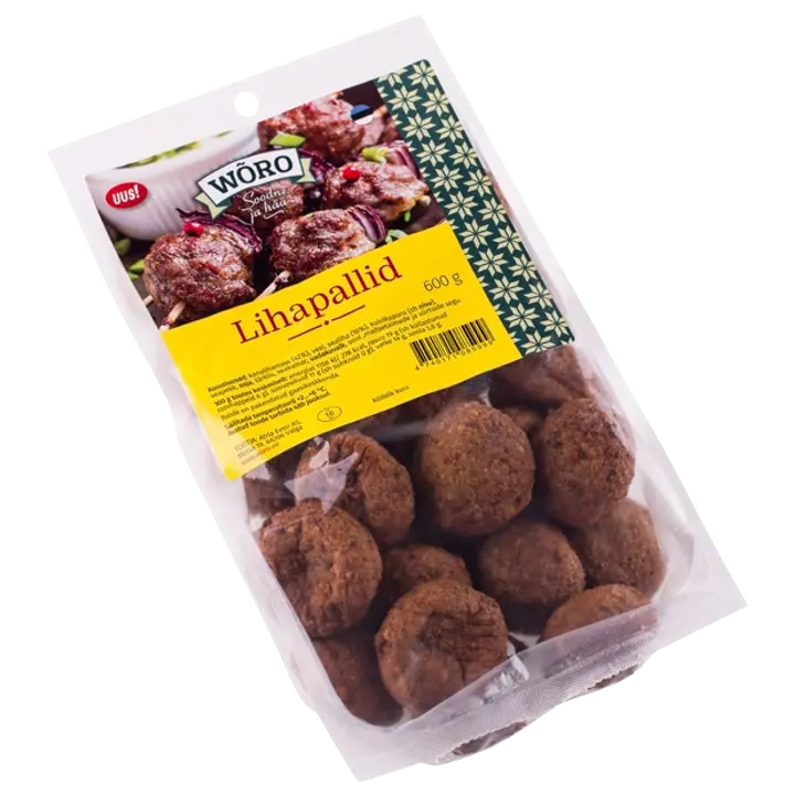 Wõro Lihapallid 600 G