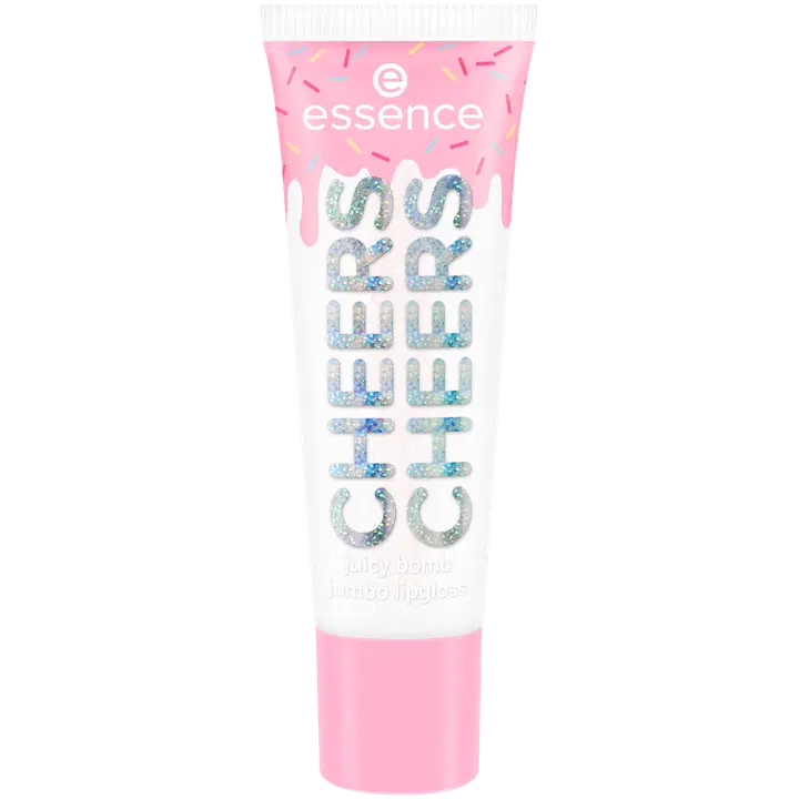 essence SAY IT WITH JUICY CHEERS juicy bomb jumbo huulikiilto 02